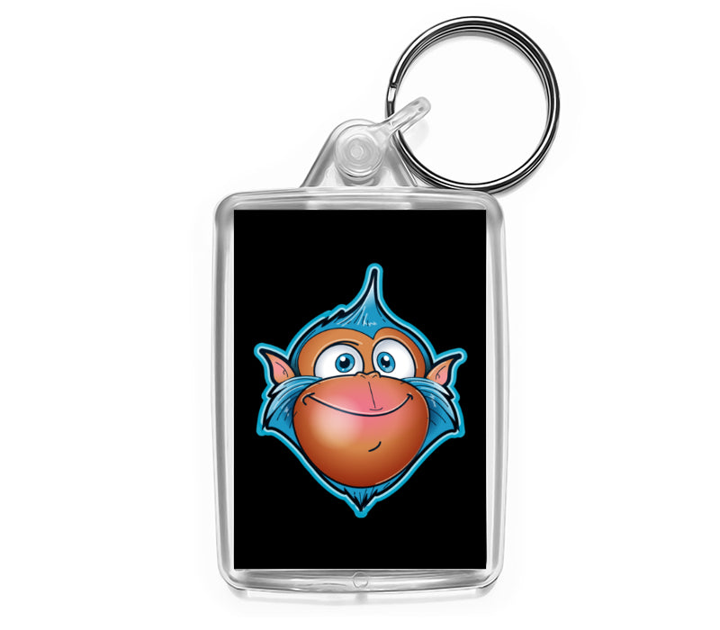 Personalised Medium Keyring | 50mm x 35mm