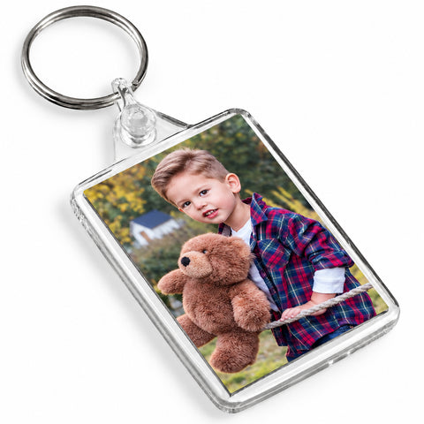 Personalised Medium Keyring | 50mm x 35mm