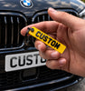 Personalised Number Plate Keyring | Custom Reg