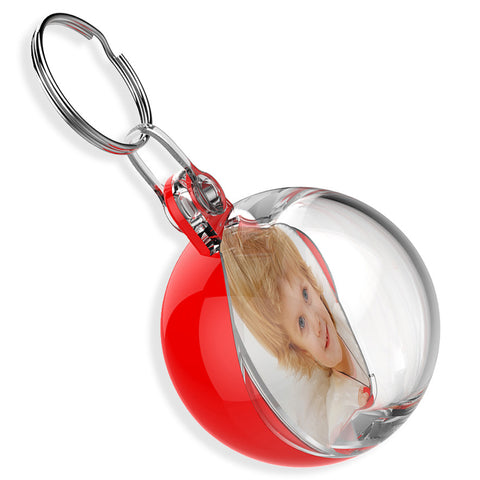 Personalised Bauble Keyring | 38mm x 38mm