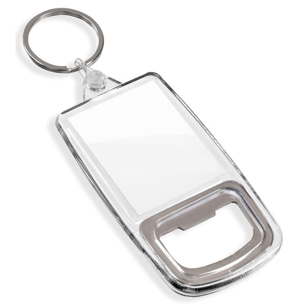 Blank Bottle Opener Keyrings | 45mm x 35mm