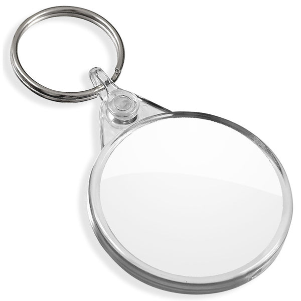 Blank Round Keyrings | 38mm x 38mm