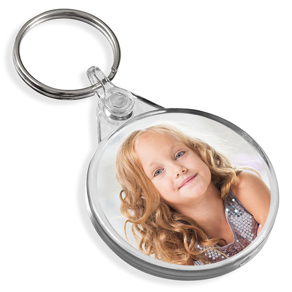 Personalised Round Keyring | 38mm x 38mm