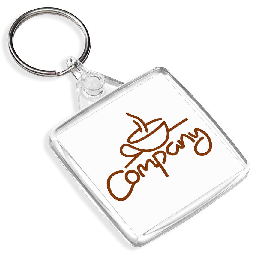 Squread Key Rings Design Custom Square Keyrings | 38mm x 38mm — Pixly