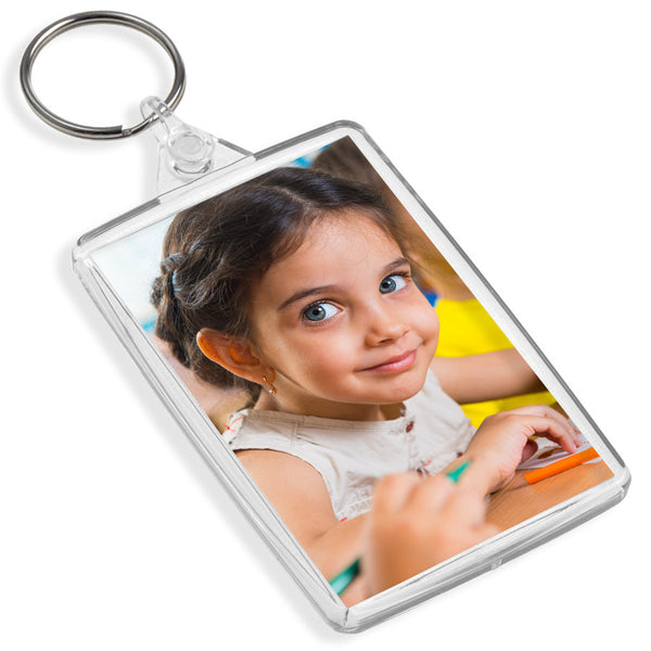 Personalised Large Keyring | 70mm x 45mm