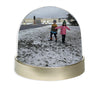 Personalised Photo Snow Dome | Metallic