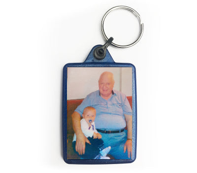 Personalised Recycled Keyring | 50mm x 35mm