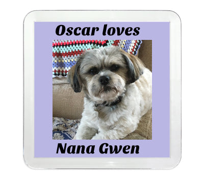 Personalised Square Coaster | 80mm x 80mm