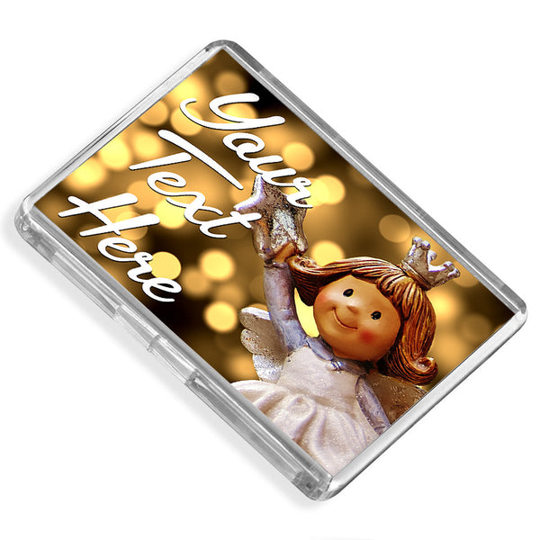 Personalised Fridge Magnet | Angel