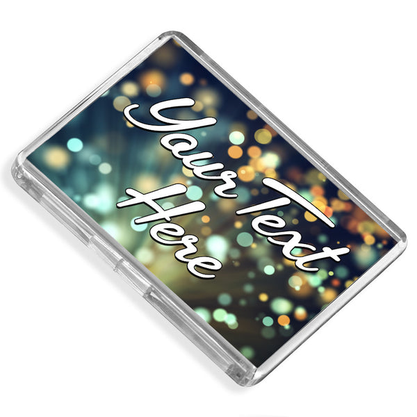 Personalised Fridge Magnet | Sparkles