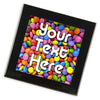 Personalised Glass Coaster | Smarties