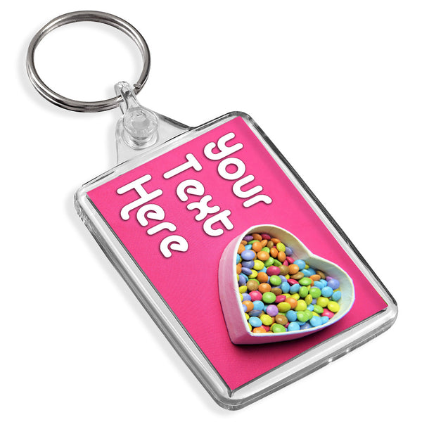 Personalised Keyring | Heart
