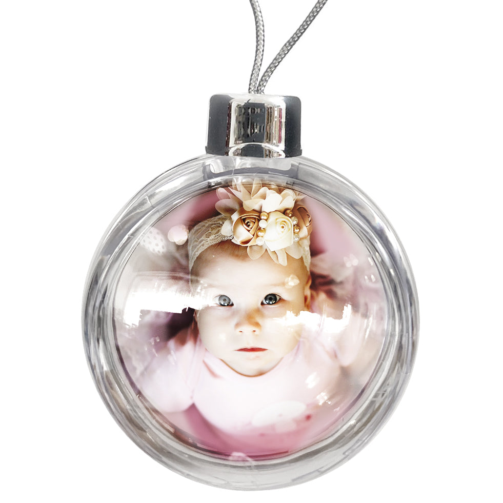 Personalised Large Bauble | 80mm x 80mm