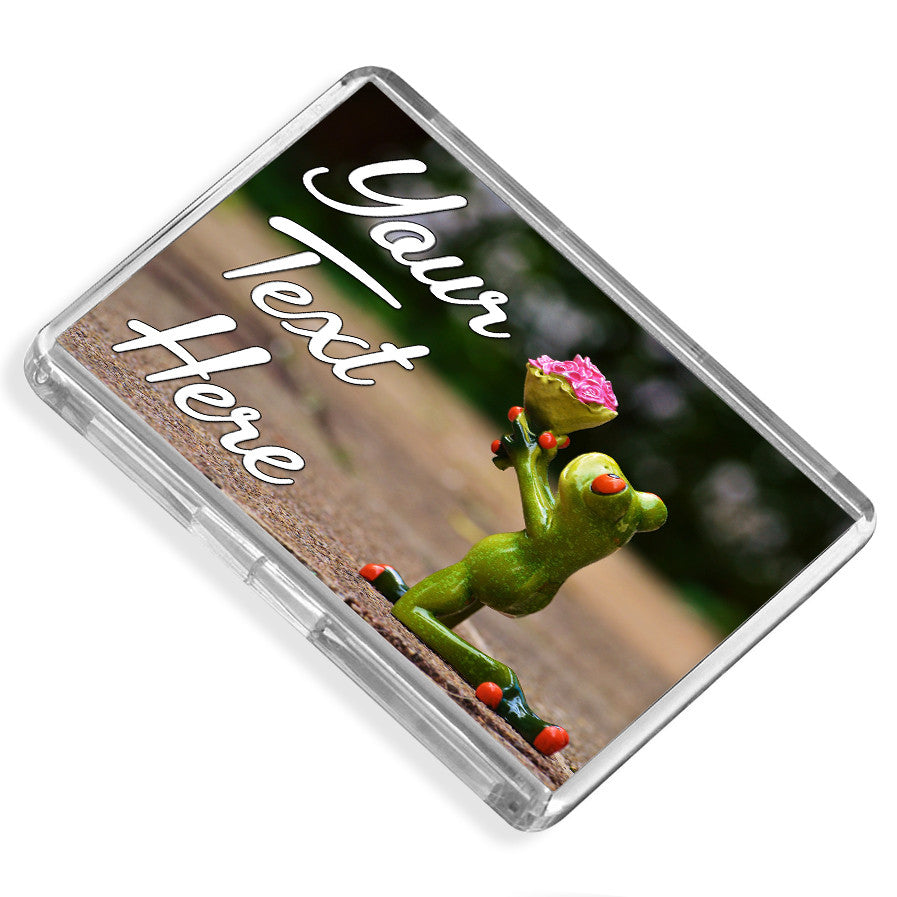 Personalised Fridge Magnet | Frog
