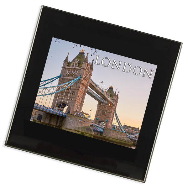 Tower Bridge London Glass Coaster | UK