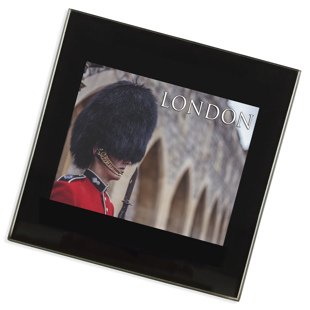 Royal Guard London Glass Coaster | UK