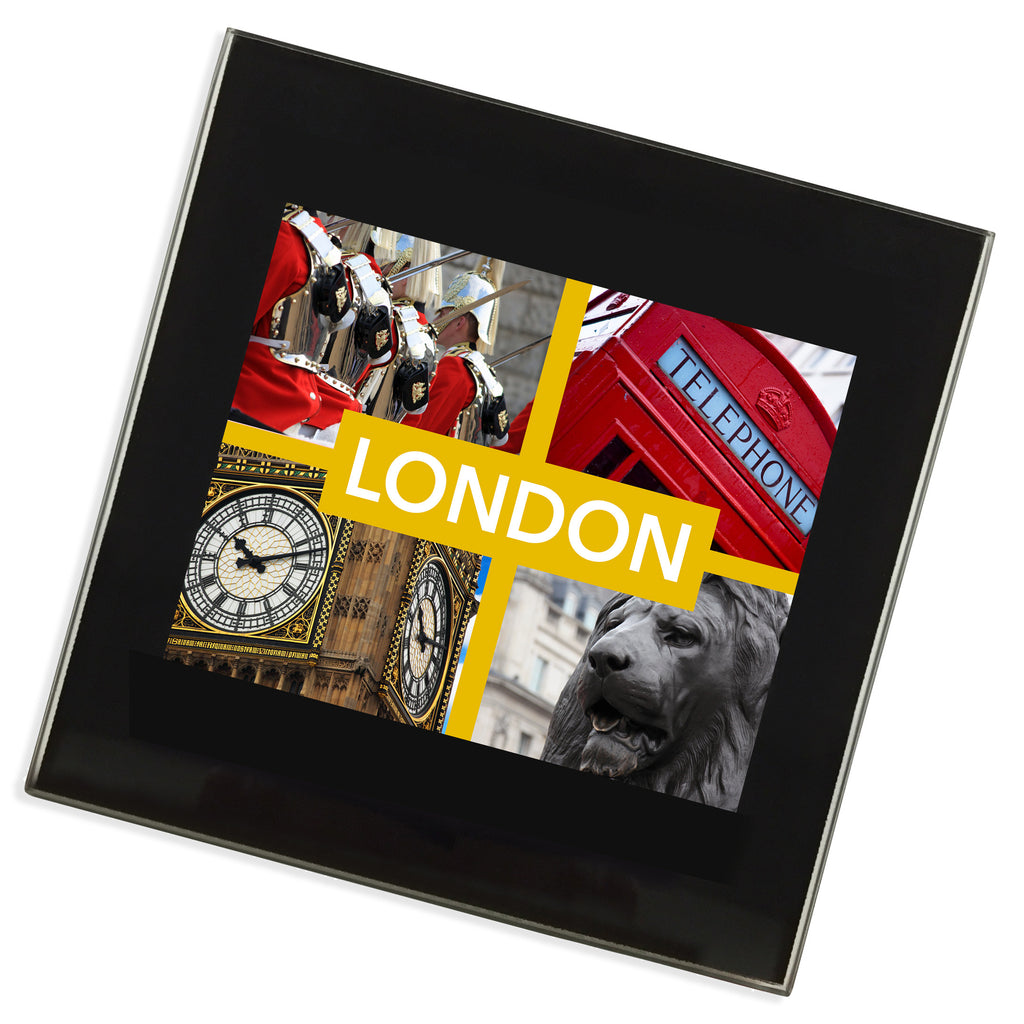 London Glass Coaster | UK