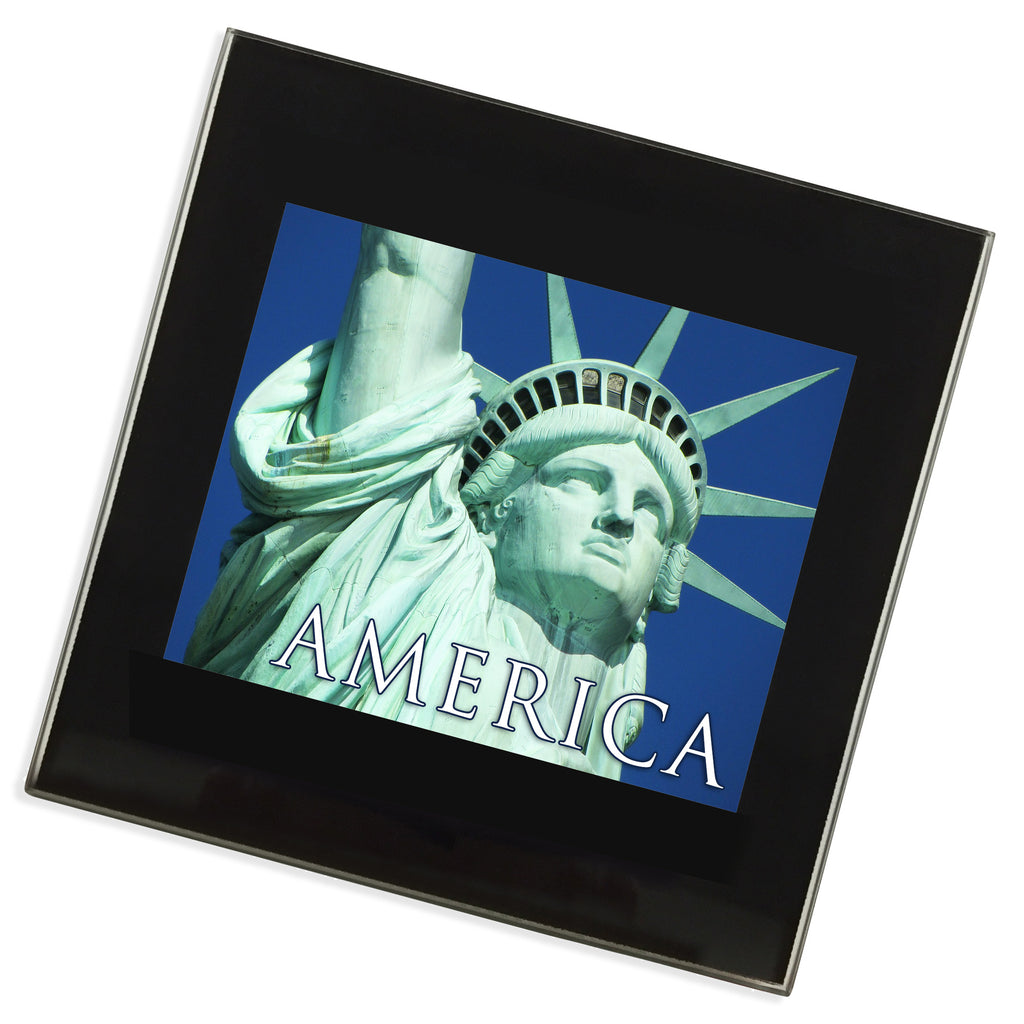 New York Glass Coaster | America