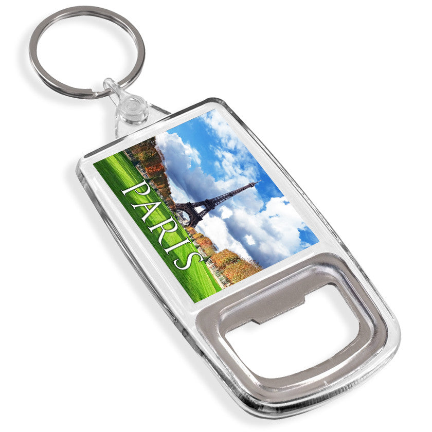 Eiffel Tower Paris Bottle Opener Keyring | France