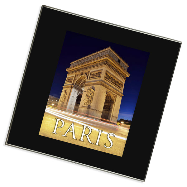 Paris Champs Elysees Glass Coaster | France