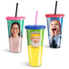 Pixly® Personalised Photo Tumbler & Straw | 650ml