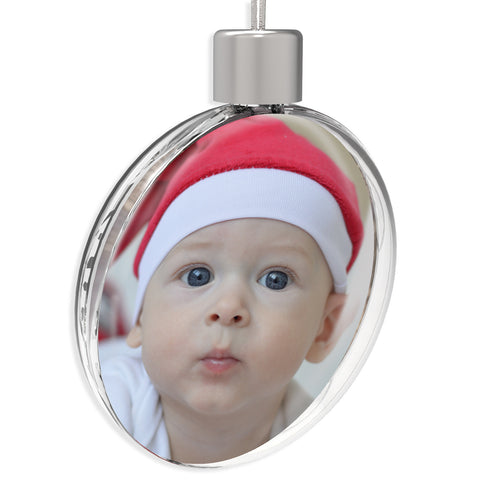 Personalised Round Bauble | 70mm x 70mm
