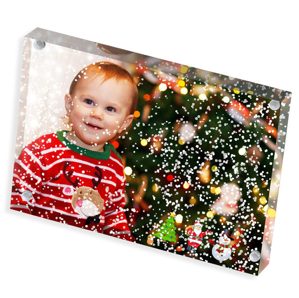 Personalised Photo Block | Christmas | 6" x 4"