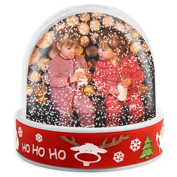 Personalised Photo Snow Dome | Christmas