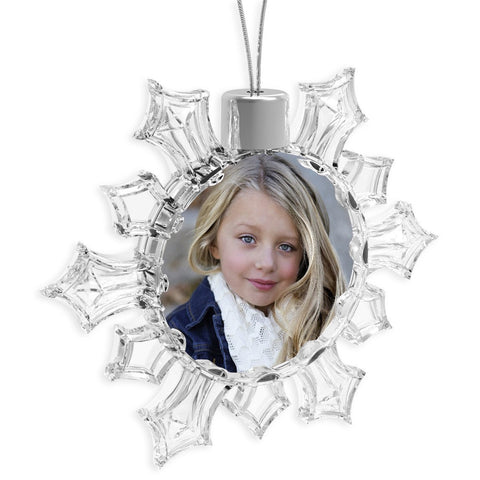 Personalised Snowflake Bauble | 53mm x 53mm